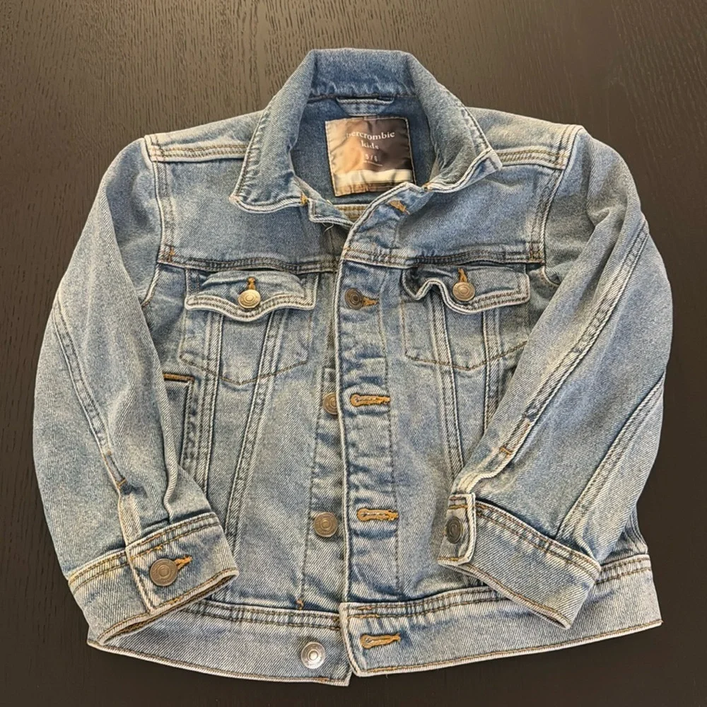 Abercrombie kids denim jacket
